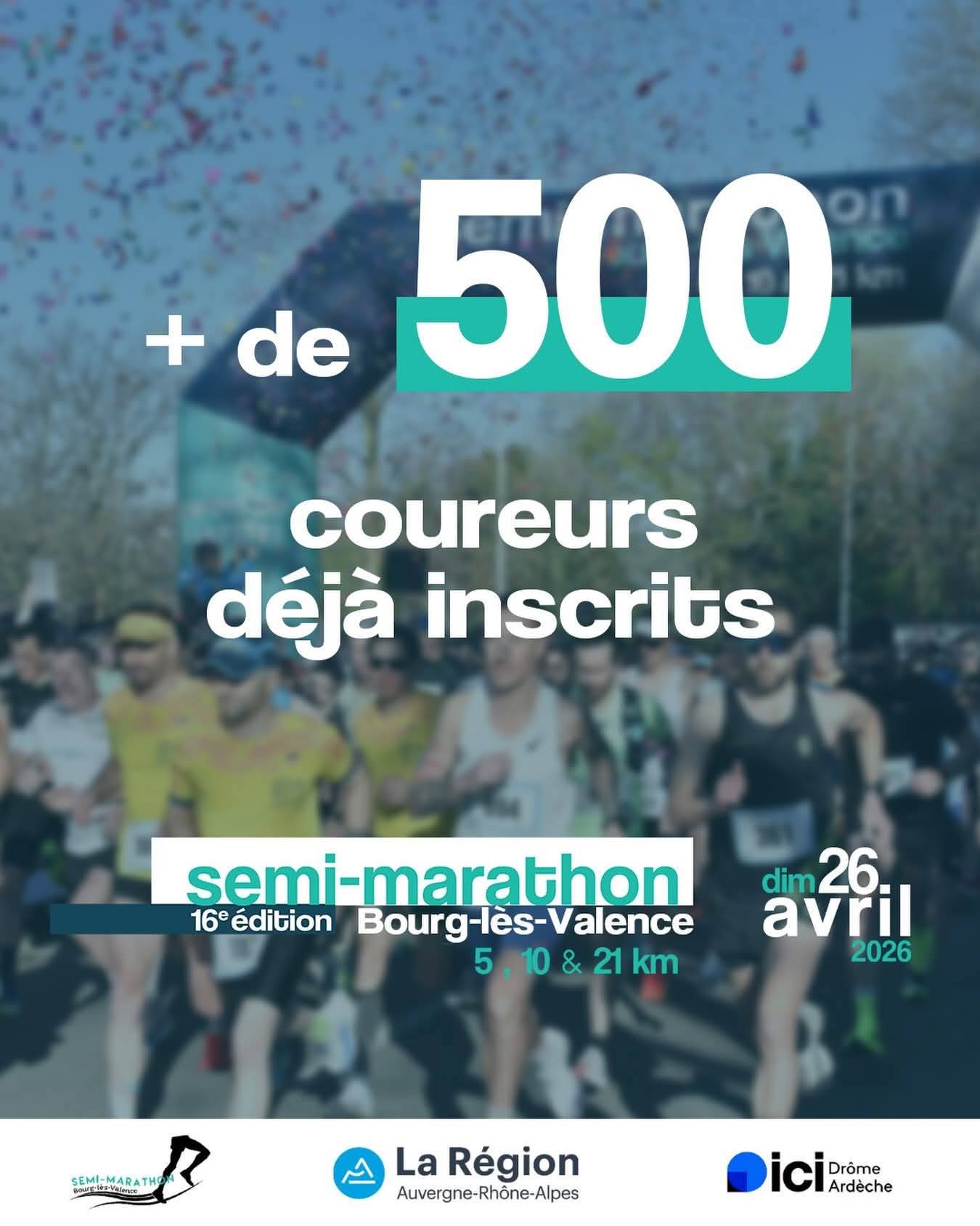 Semi-marathon de Bourg-Lès-Valence 2026